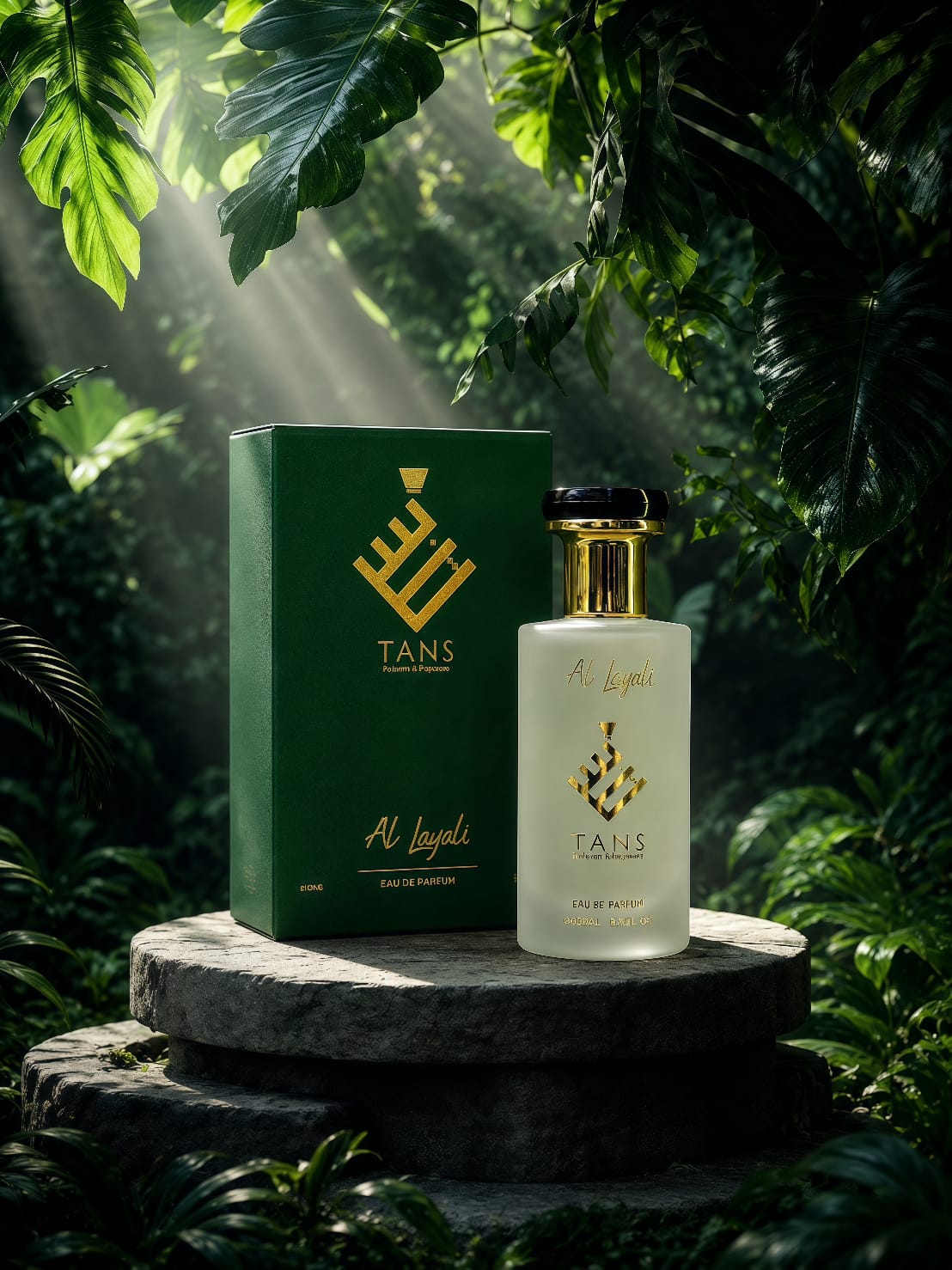 AL LAYALI perfume bottle
